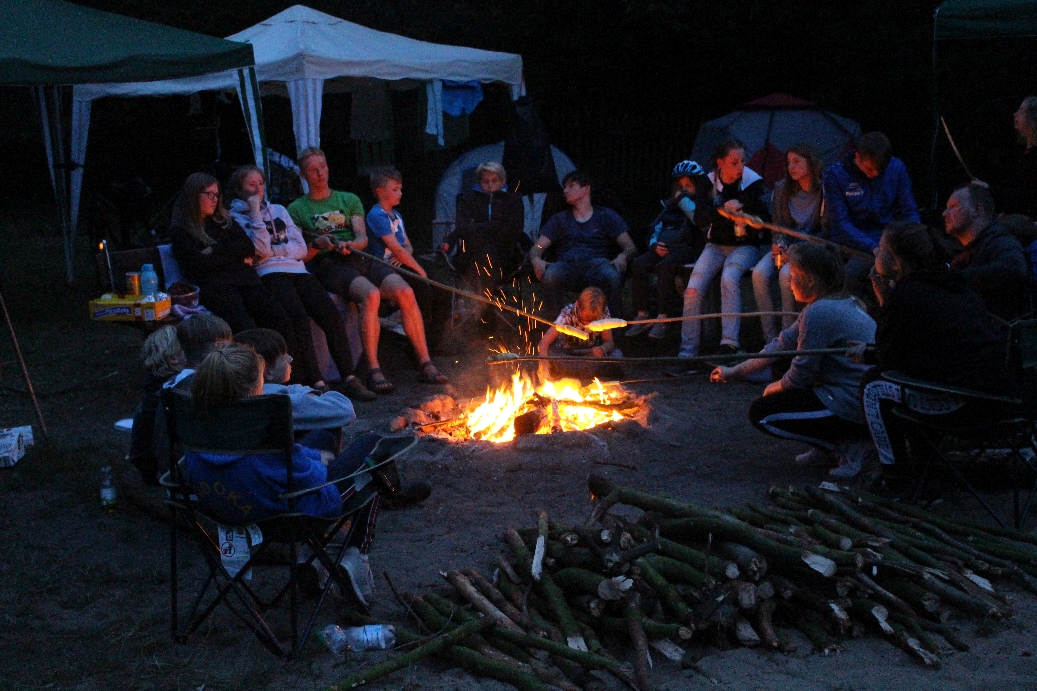 2018 06 22 Wochenendfreizeit Fahrradtour und Camping in Haltern Judoka Rauxel 002