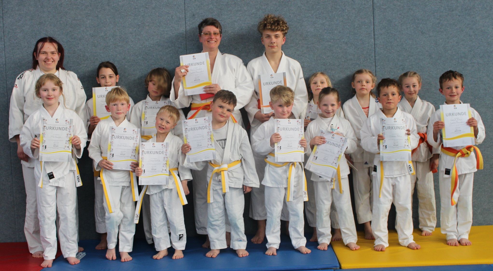 2025 04 10 Gürtelprüfung Judoka Rauxel