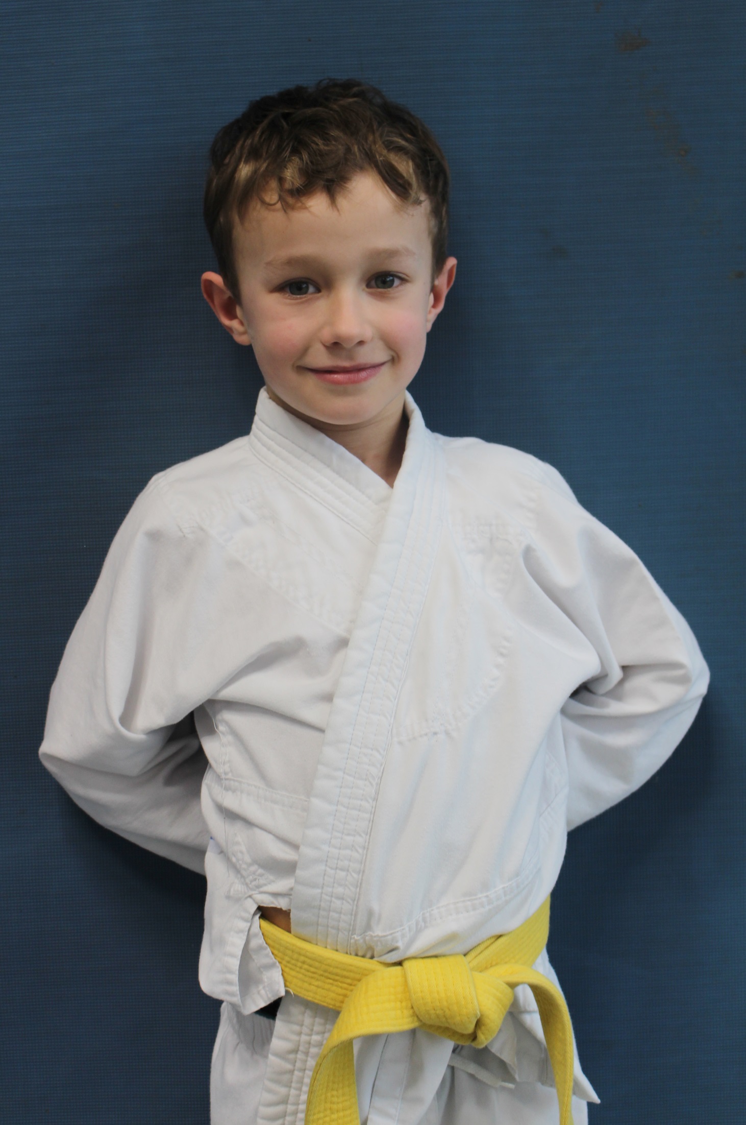 Samuel bei seiner ersten BEM U11 Bezirksmeisterschaften U11 und U15in Kamen Judoka Rauxel 001